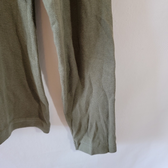 PINK Cattlelac Y2K Henley Top Sz M Green Red Embroidery Western Academia Preppy - Picture 5 of 10